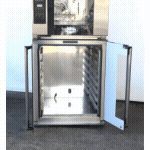 Cadco XAFT-03HS-GD Half-Size Countertop Convection Oven with XAKPT-08HS-C Half Size Proofer, Used Excellent Condition image 2