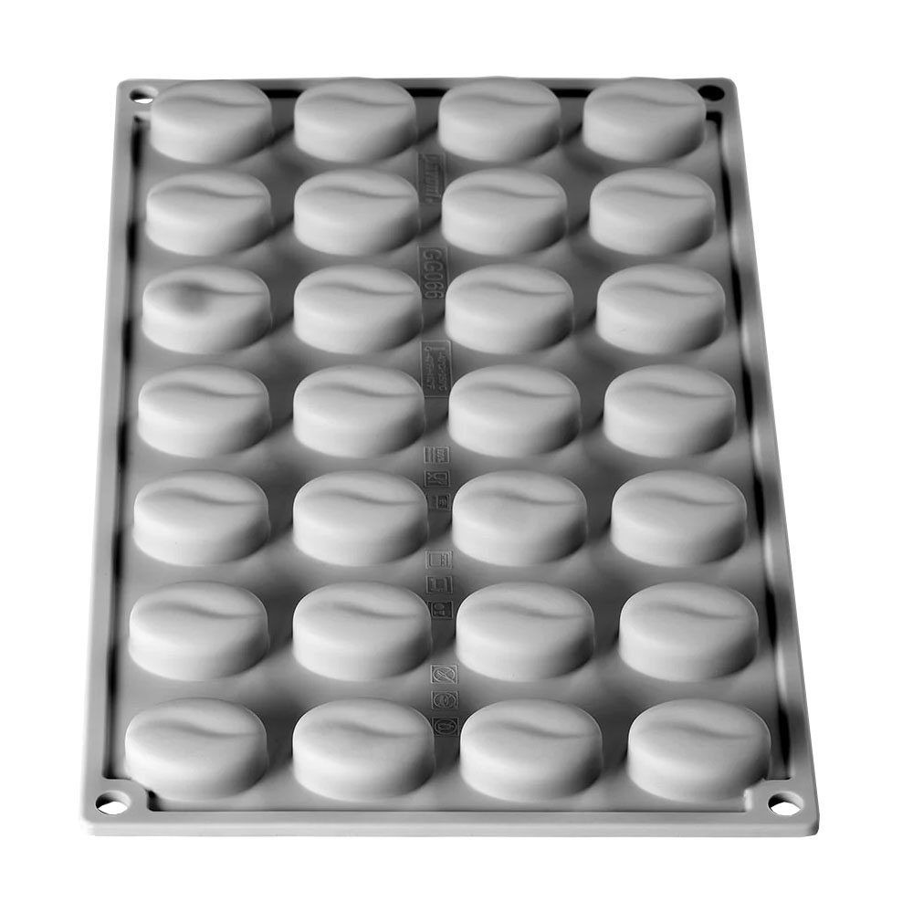 Pavoni GG066 Mini Coffee Silicone Mold, 28 Cavities image 2