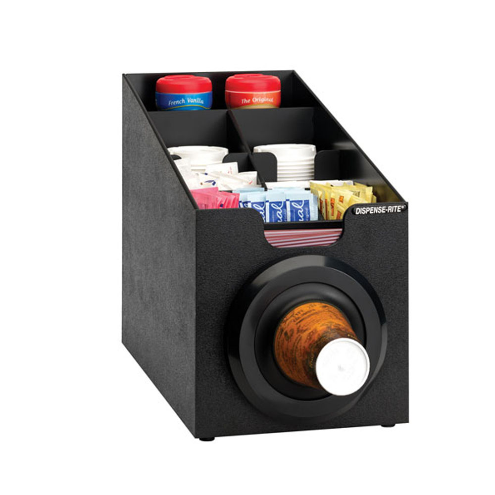 Dispense Rite Countertop Cup, Lid, Straw & Condiment Holder image 1