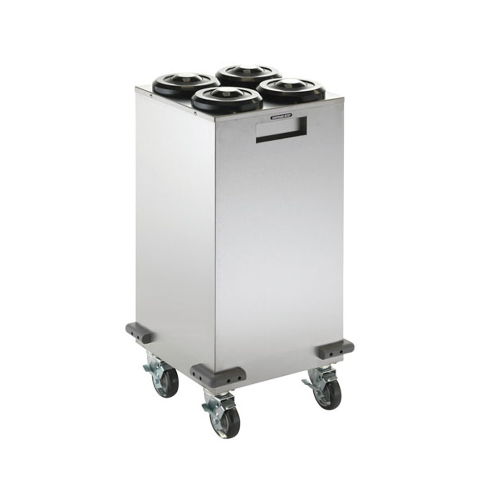 Dispense Rite Stainless Steel Mobile Cup Dispensing Cart image 2