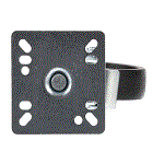 Update International Universal 5" Swivel Plate Caster, No Brake image 2