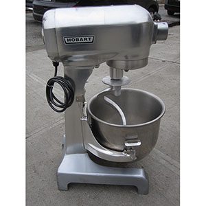 Hobart 20 Qt Mixer Model # A-200-DT Nickel-Chrome, Used, Great Condition image 1