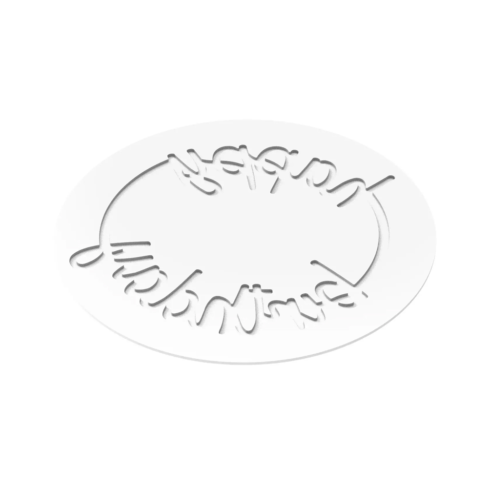 Silikomart Happy Birthday Decorative Silicone Mold, 6.6" Dia. image 3