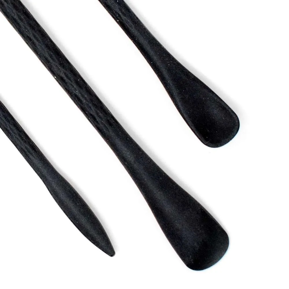 Norpro Mini Silicone Last Drop Spatulas, 3 Piece Set image 3
