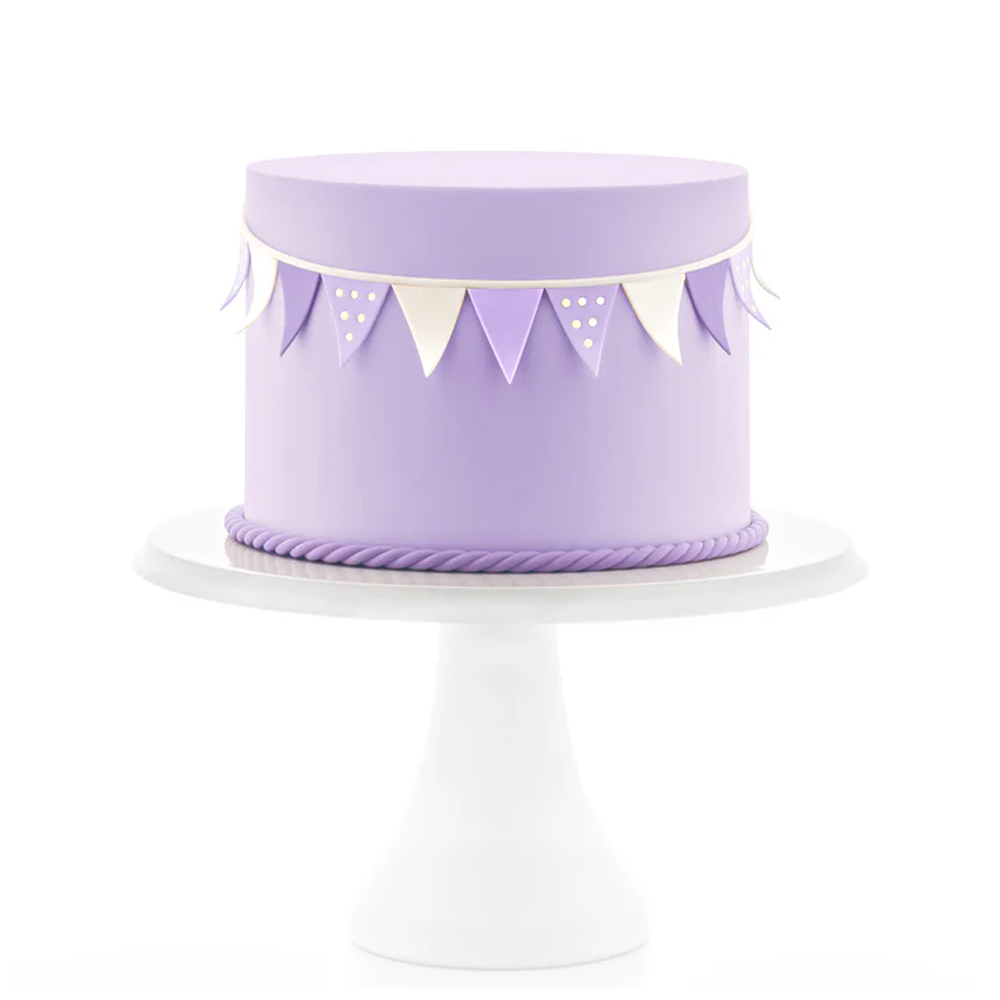 Satin Ice Lavender Vanilla Fondant, 2 Lbs  image 1
