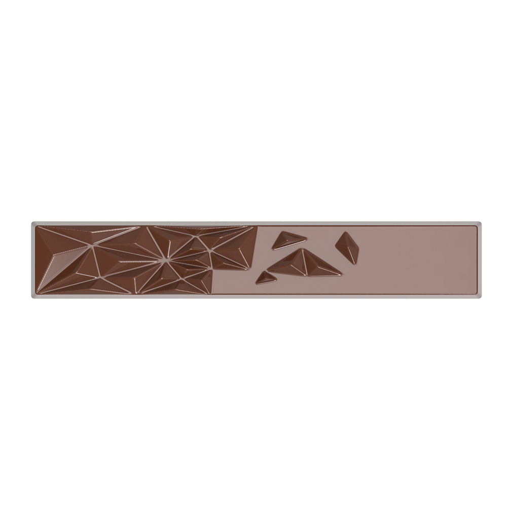 Chocolate World Glacier Bar Polycarbonate Chocolate Mold, 8 Cavities image 1