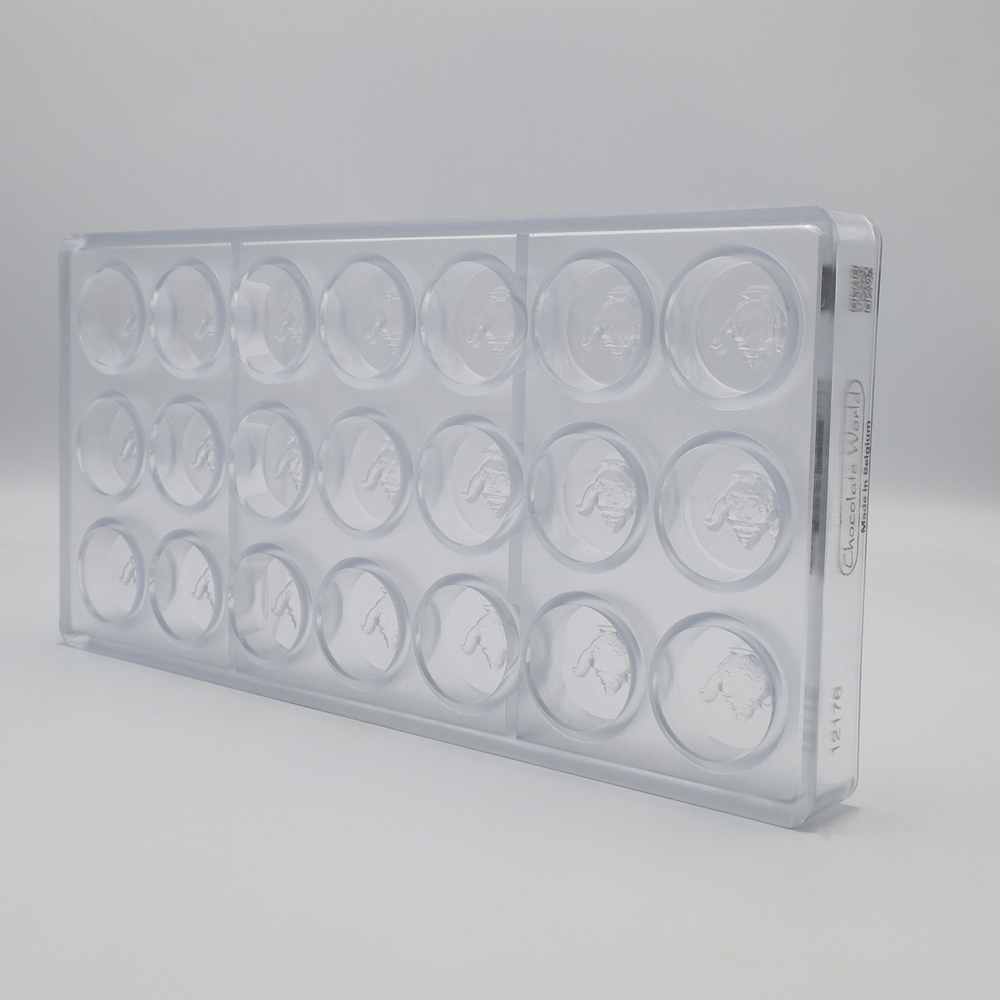 Chocolate World Victorian Coffee Pot Praline Polycarbonate Chocolate Mold, 21 Cavities image 3