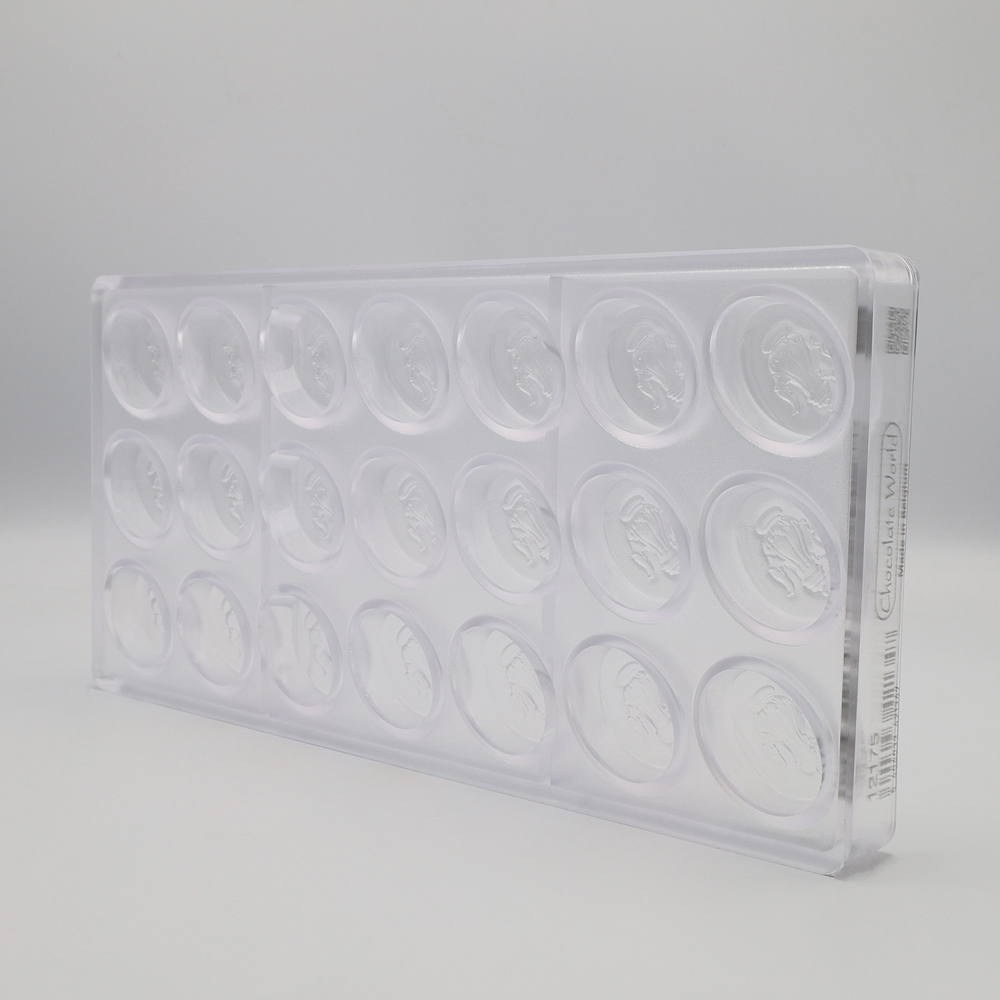 Chocolate World Victorian Coffee Pot Oval Polycarbonate Chocolate Mold, 21 Cavities image 3