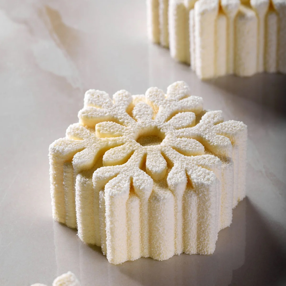 Pavoni Pavoflex PX43125 Snowflake Silicone Mold, 12 Cavities image 2