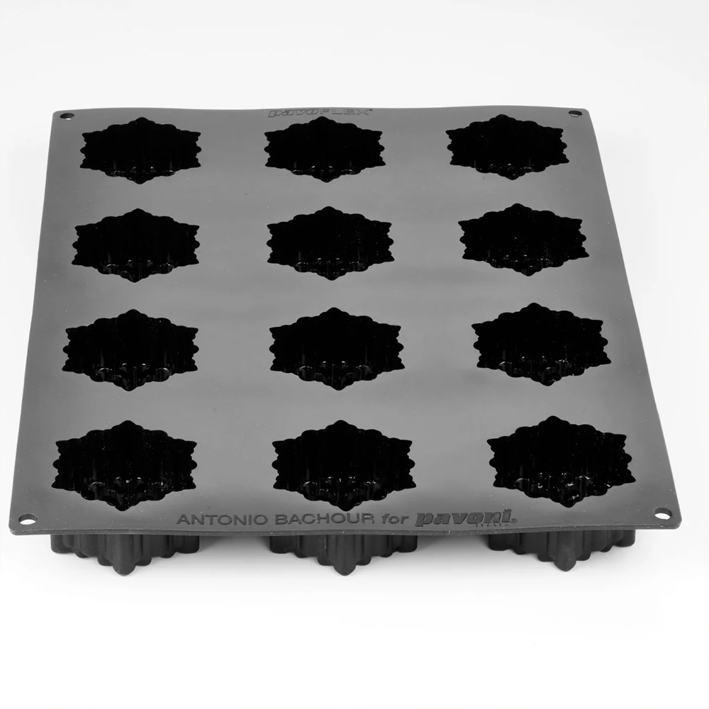 Pavoni Pavoflex PX43125 Snowflake Silicone Mold, 12 Cavities image 5