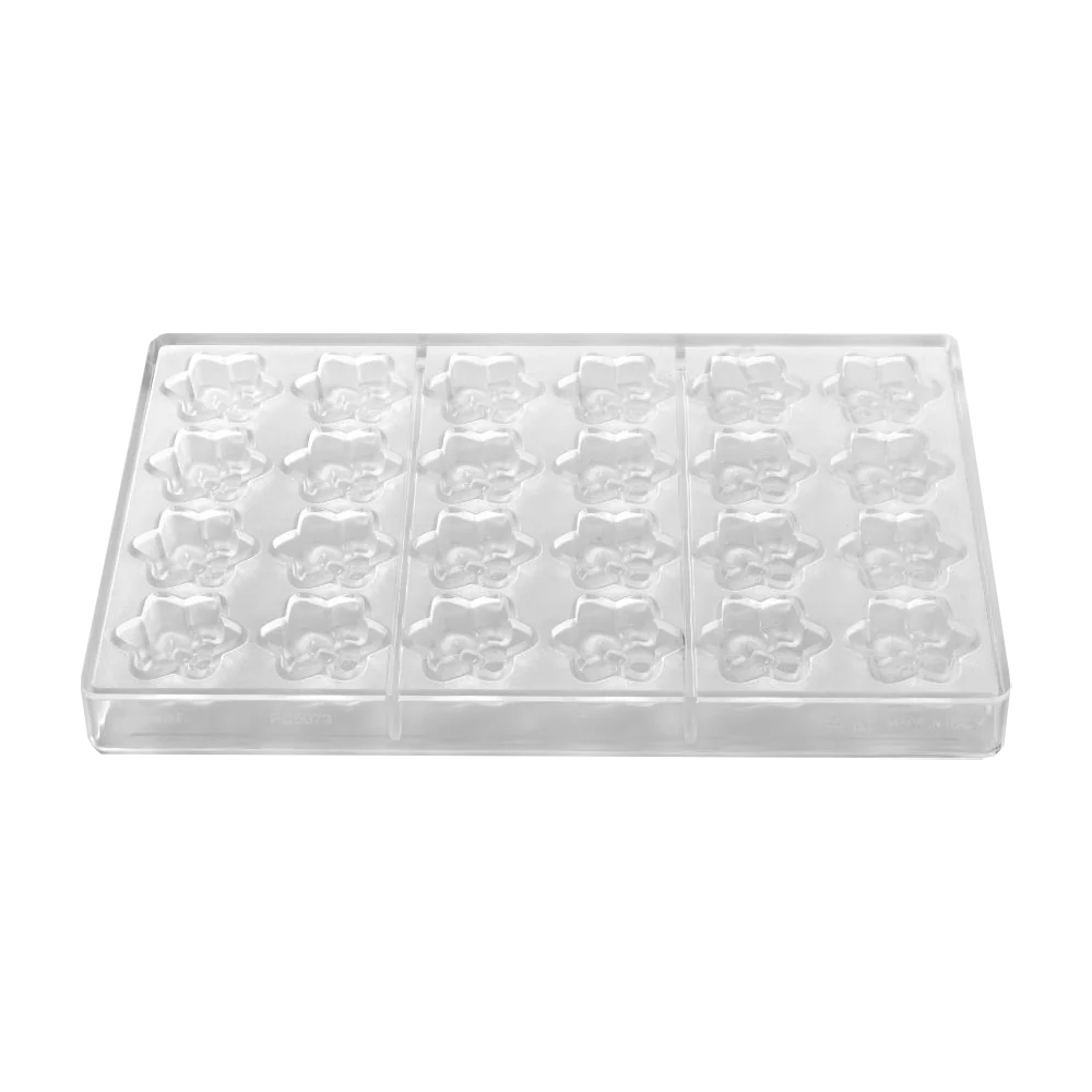 Pavoni Polycarbonate Flower Chocolate Mold, 24 Cavities image 2