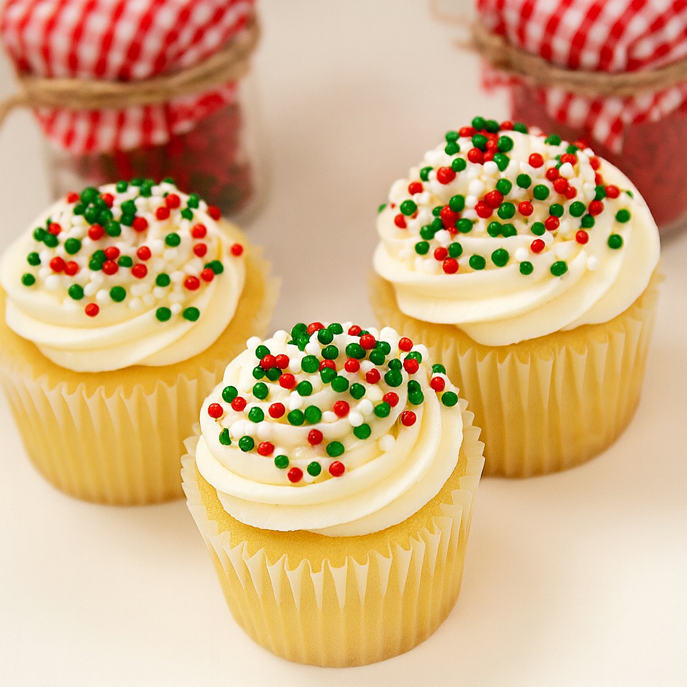 Wilton Christmas Nonpareils, 7.4 oz.  image 2