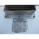 Acme 88 Dough Sheeter Roller Molder, Used Excellent Condition image 5