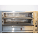 Blodgett 981/981 Double Deck Gas Pizza Oven, Used Excellent Condition image 3