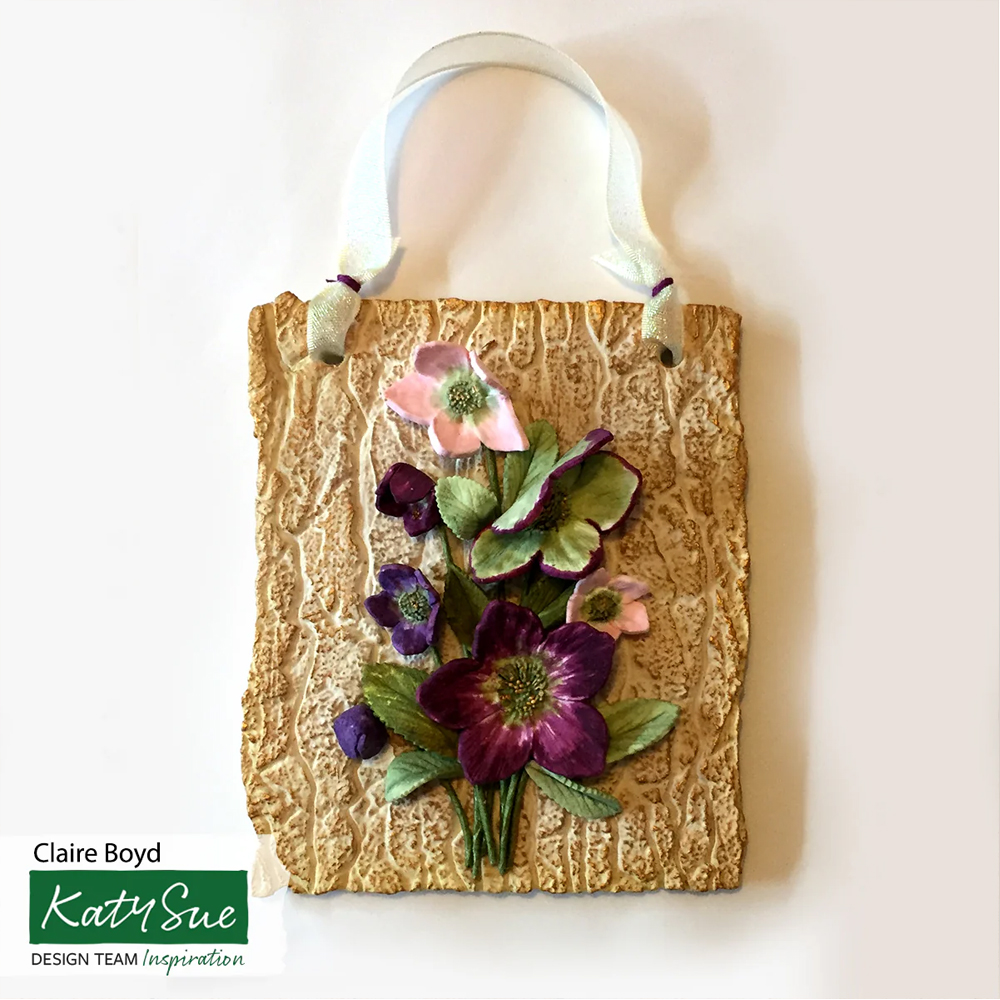 Katy Sue Tree Bark Silicone Fondant Mold image 3