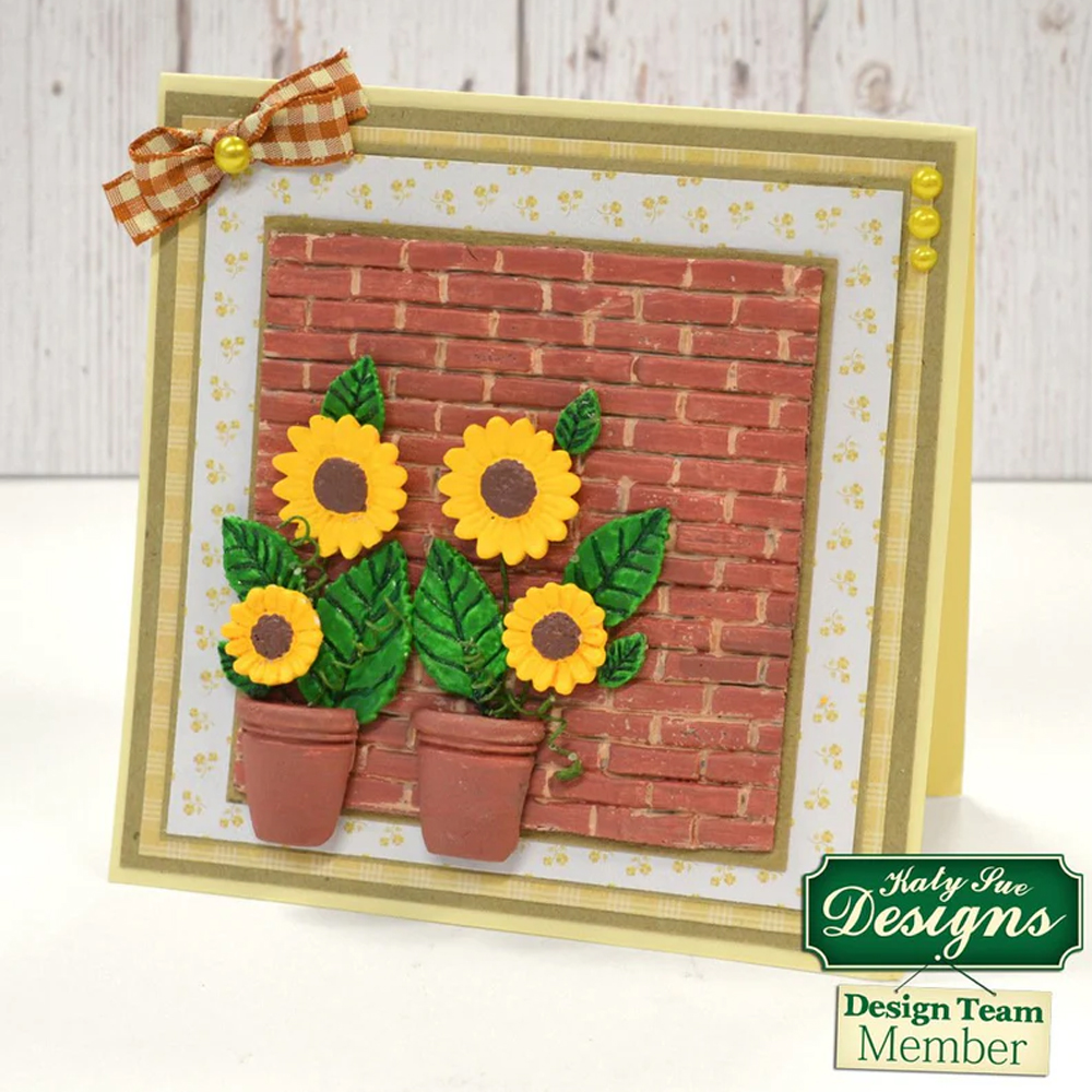 Katy Sue Brickwork Silicone Fondant Mold image 2