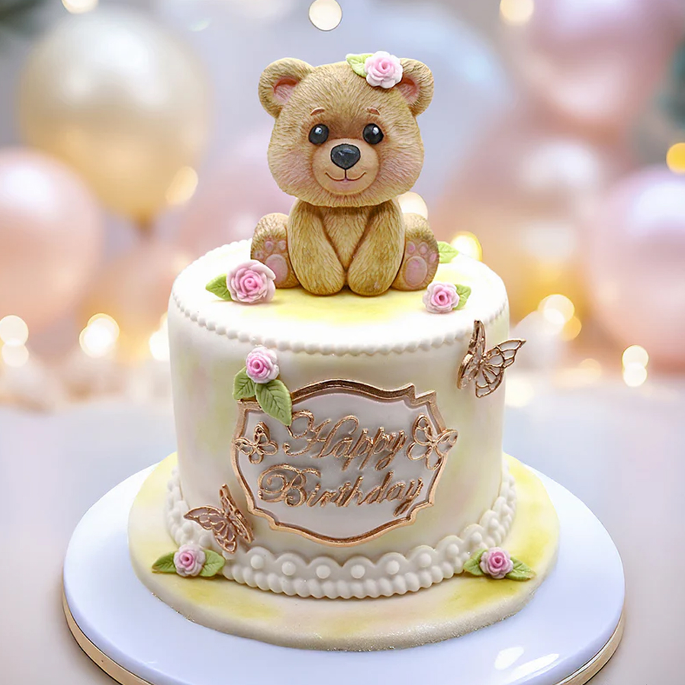 Katy Sue Easy Stand Bear Silicone Fondant Mold image 3