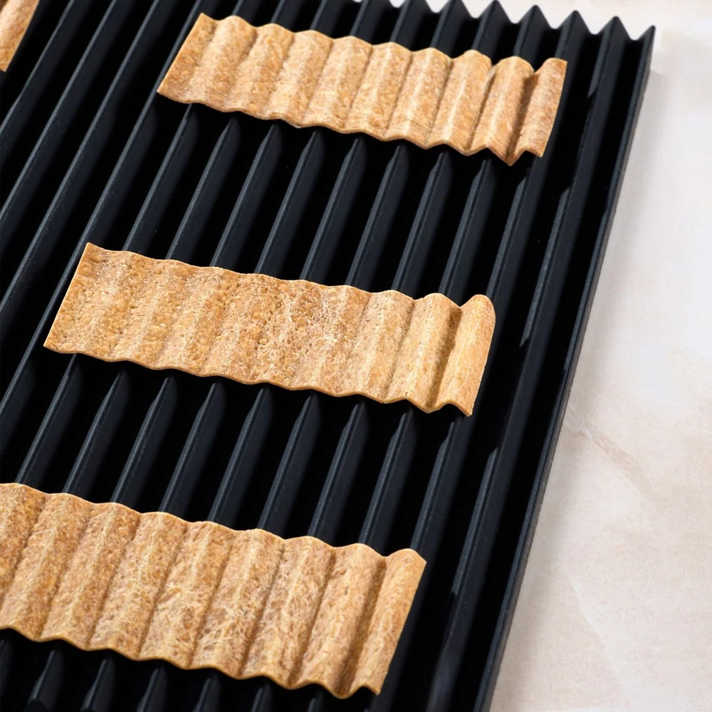 Pavoni GG081 ZIG ZAG Silicone Mold, 9.8" x 9.8" image 7