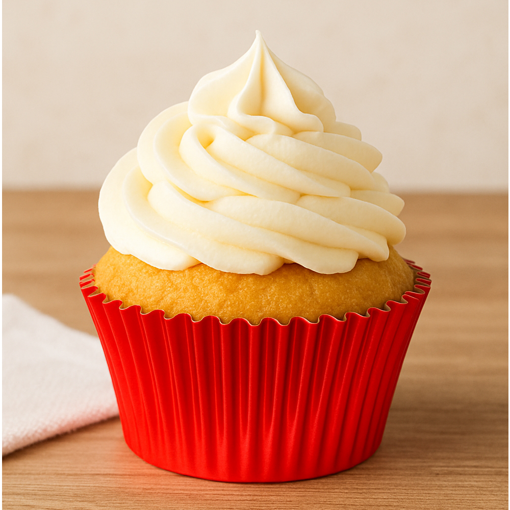 O'Creme Red Foil Cupcake Liners, 2" Diameter - Pack of 500 image 1