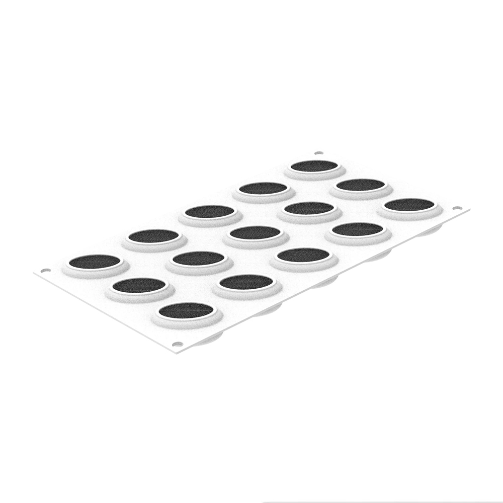 Silikomart OVAL 30 Silicone Mold, 15 Cavities image 2