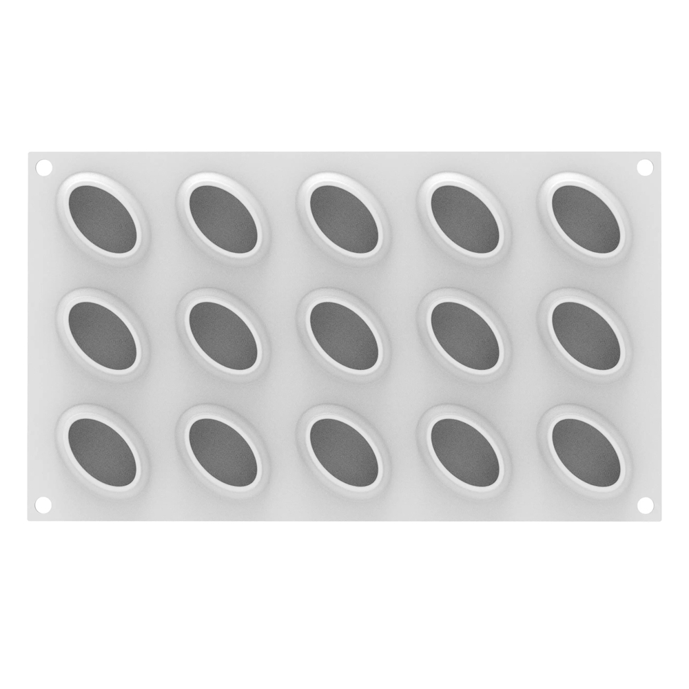 Silikomart OVAL 30 Silicone Mold, 15 Cavities image 3