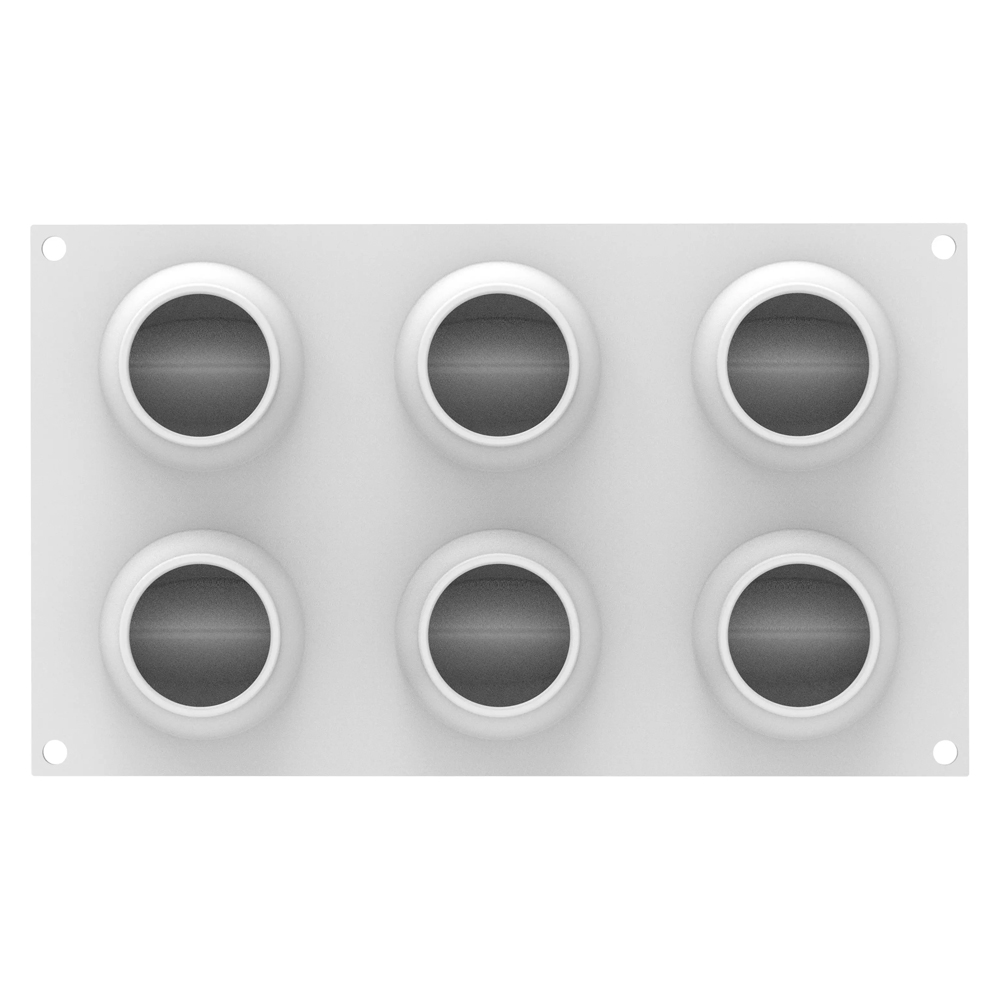 Silikomart MARITOZZO 135 Silicone Mold, 6 Cavities image 3