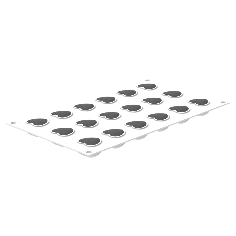 Silikomart CUORE XS 13 Silicone Heart Mold, 18 Cavities image 2