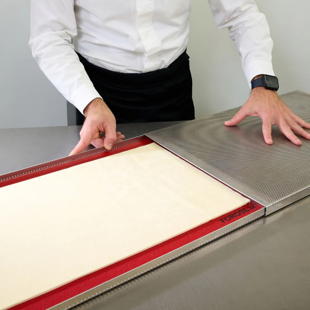 Pavoni TMF10 Puff Pastry Tray Kit, 24" x 16" x 0.4" image 4