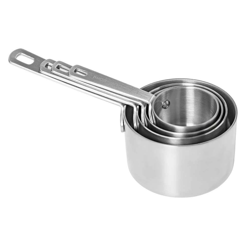 Fat Daddio's Stainless Steel Measuring Cups, Set of 4 image 1