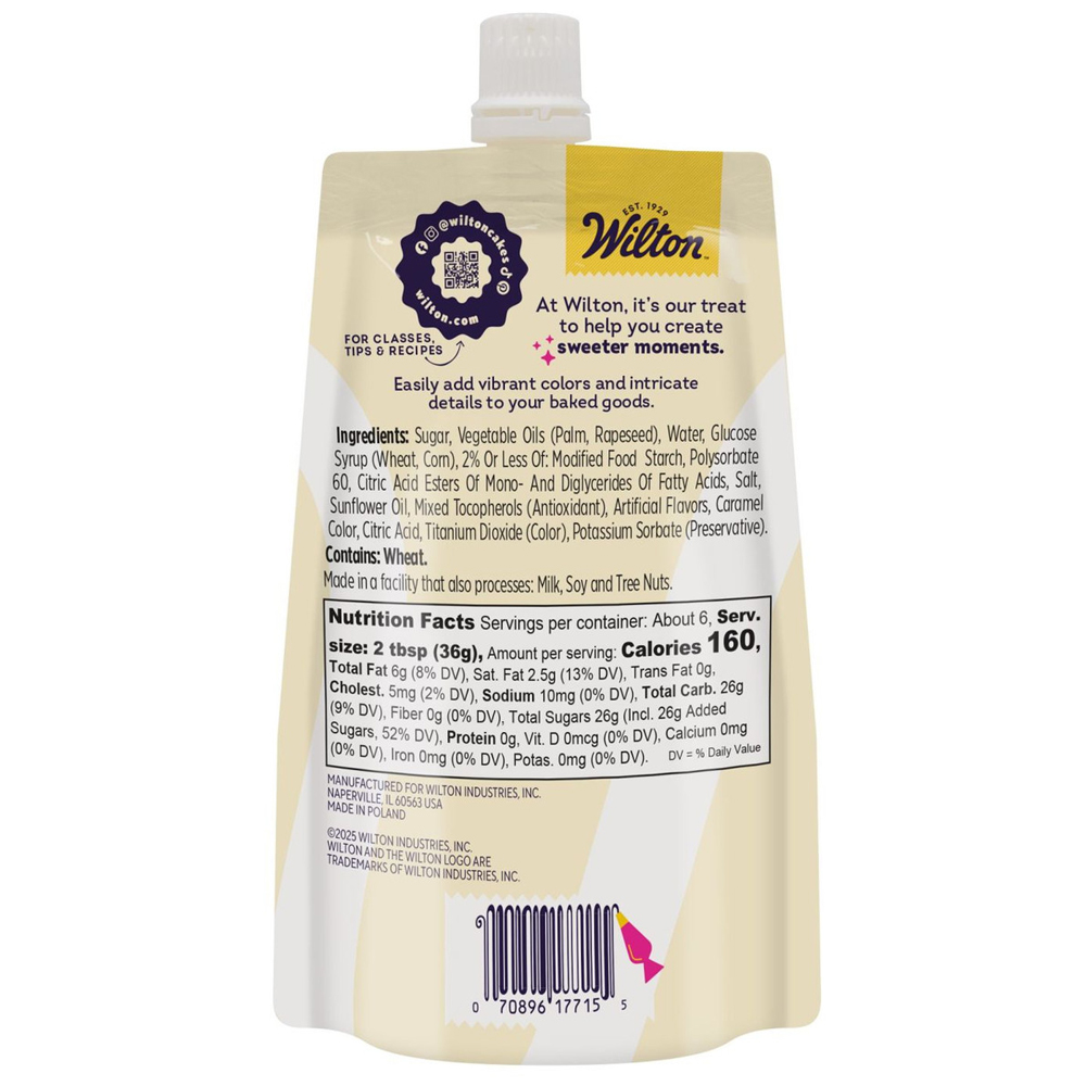 Wilton White Decorators Icing with 4 Tips image 2