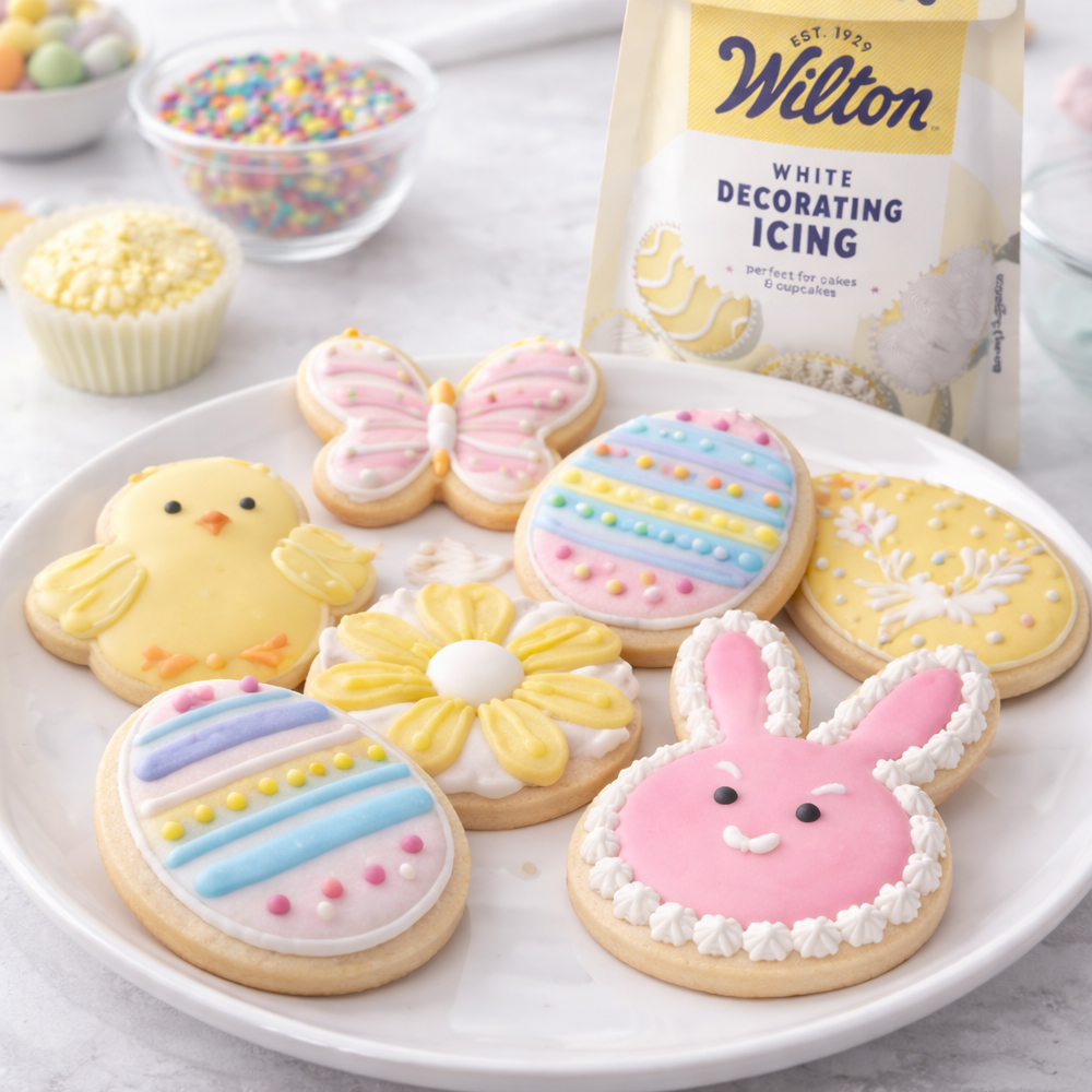 Wilton White Decorators Icing with 4 Tips image 3