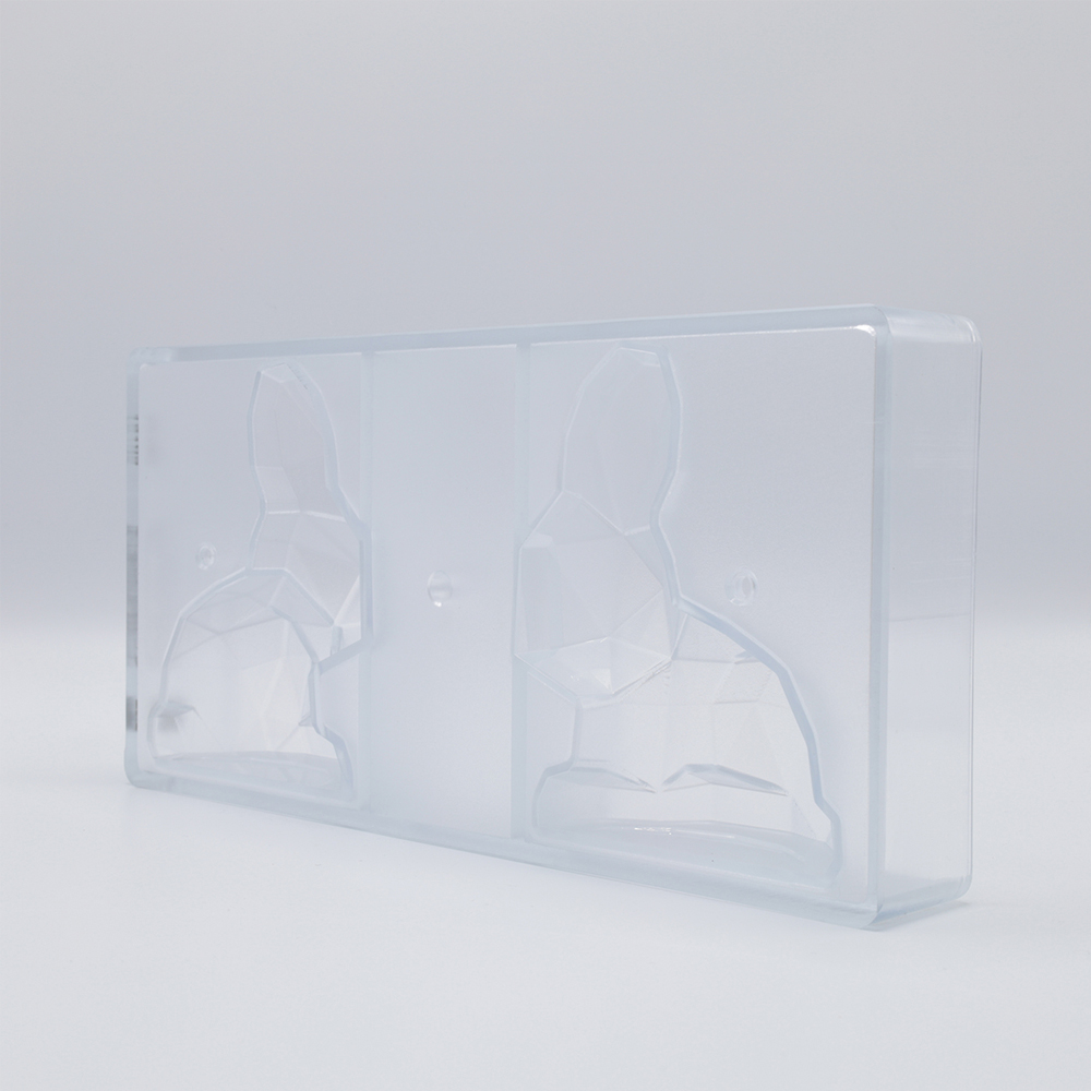 Chocolate World Polycarbonate Sitting Rabbit Chocolate Mold,  Cavities image 3