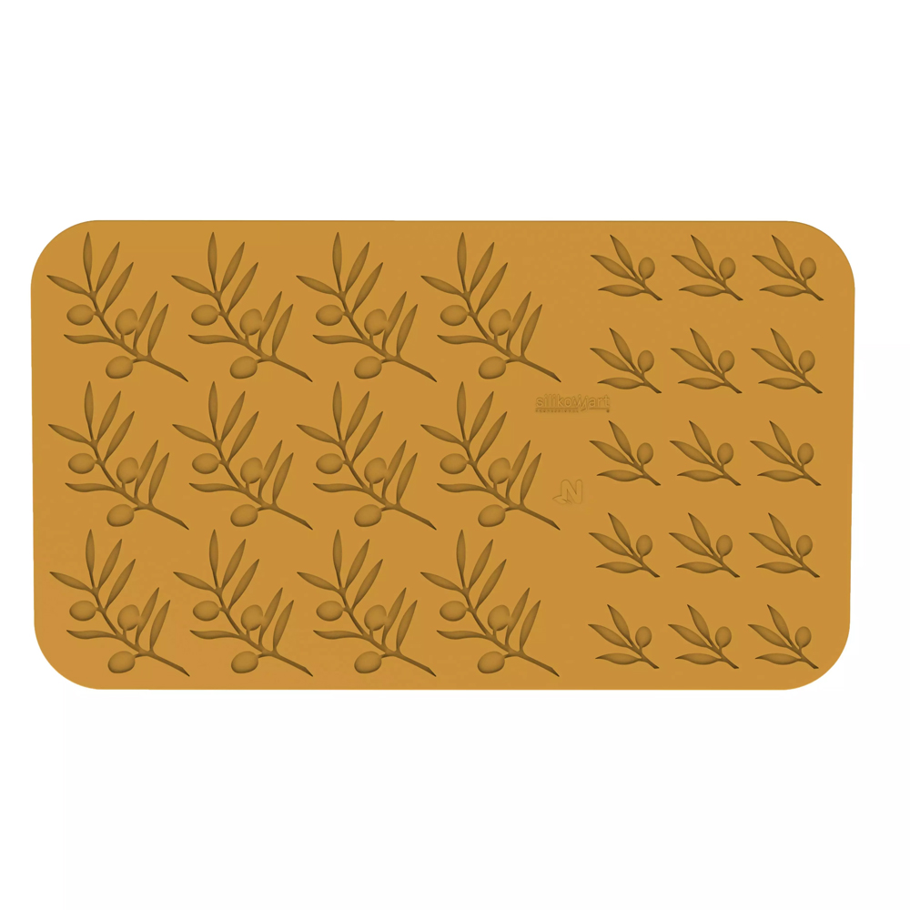 Silikomart ULIVO Decorative Silicone Mold, 27 Cavities image 2