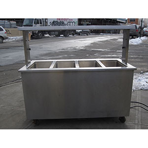 Vollrath 4 Well Hot Serving Table Model 37040, Used great Condition image 2