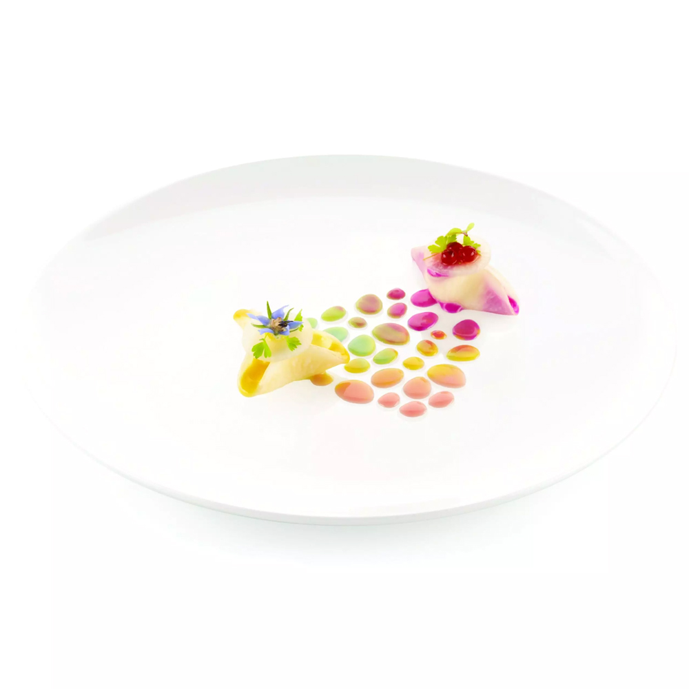 Silikomart ACQUERELLO Silicone Stencil, Set of 2 image 1