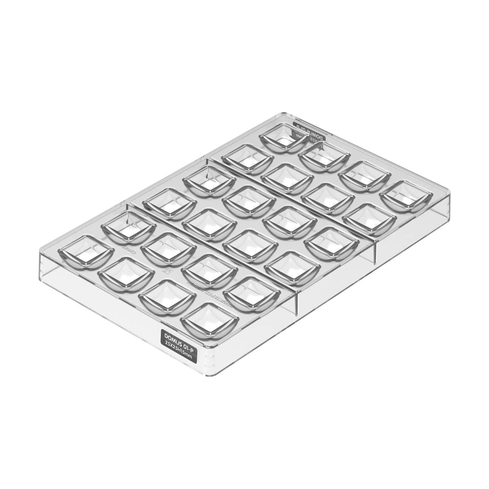Silikomart DOMUS Tritan Chocolate Mold, 24 Cavities image 2
