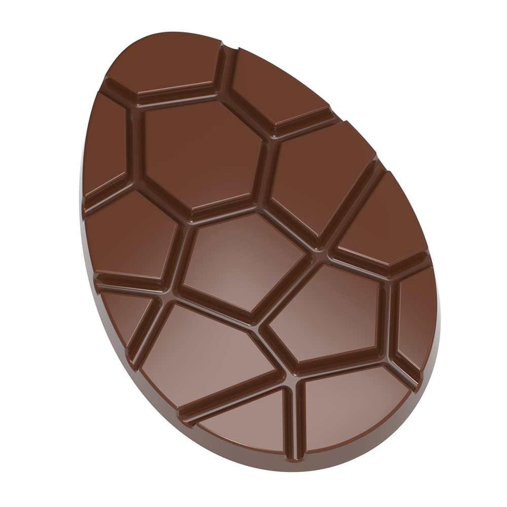 Chocolate World Easter Egg Polycarbonate Chocolate Mold, 1 Cavity image 1