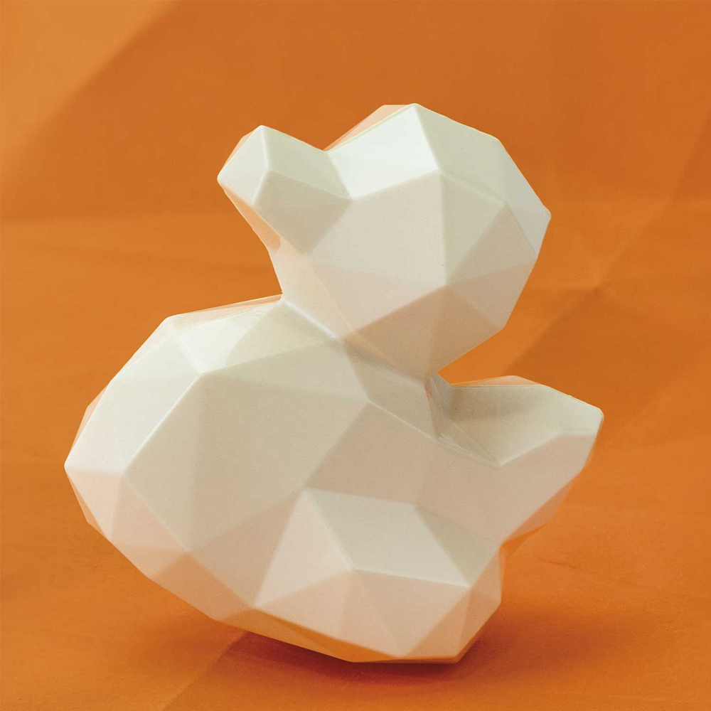 Martellato Polycarbonate Ducky Chocolate Mold, 4 Cavities image 1