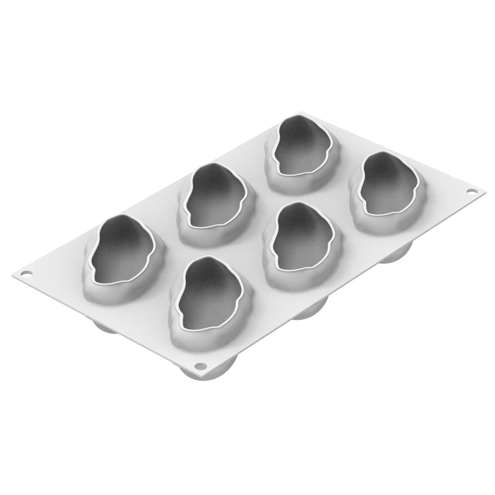 Silikomart PISTACHIO 120 Silicone Mold, 6 Cavities image 2