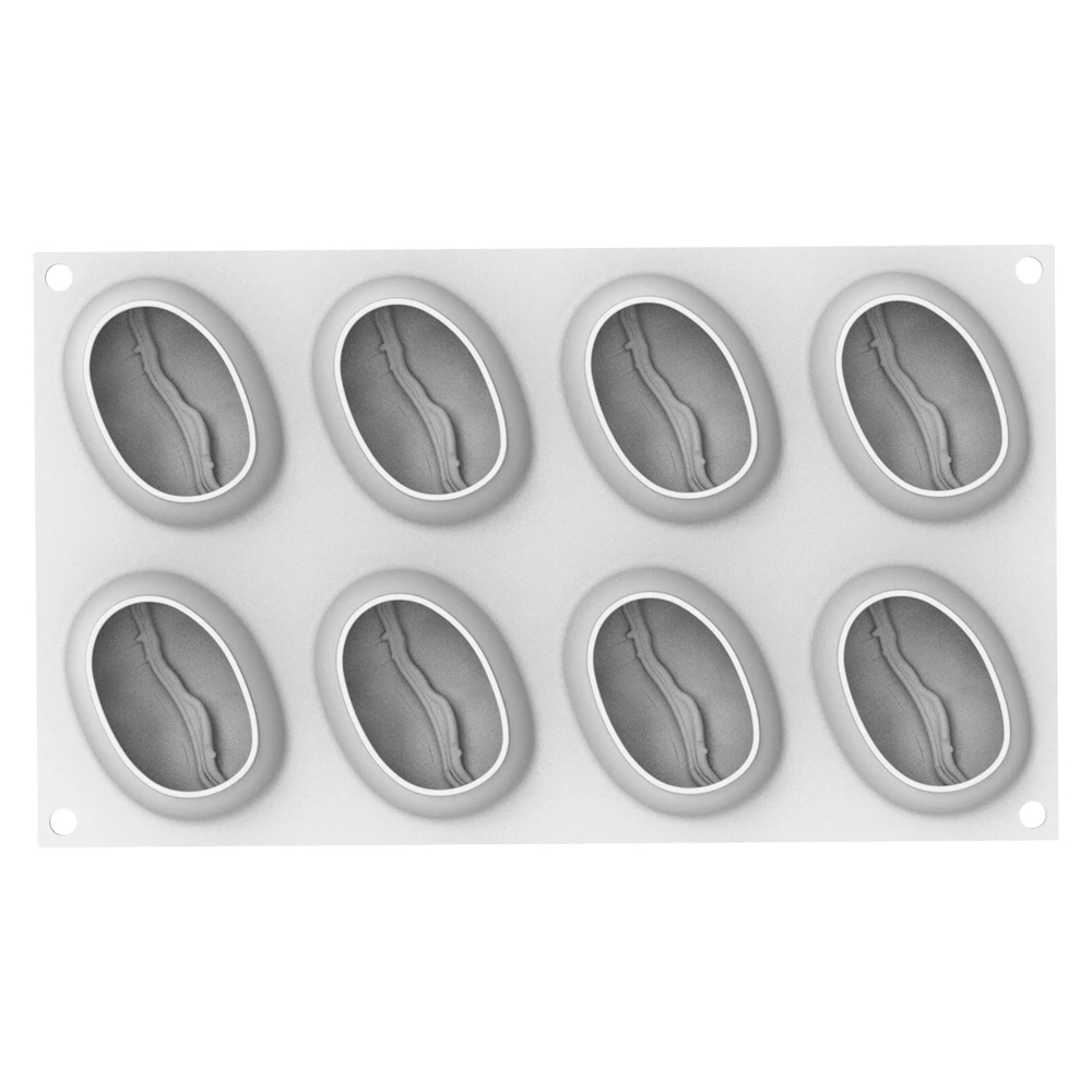 Silikomart CAFFE 110 Silicone Mold, 8 Cavities image 1