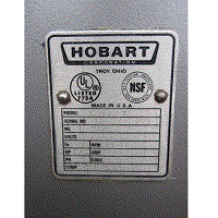 Hobart A200T 20 Qt Mixer, Bowl And 2 Attachments Included, Used Excellent Condition image 3