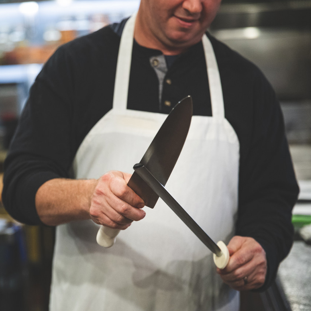 Dexter Black 14" Sharpening Steel image 1