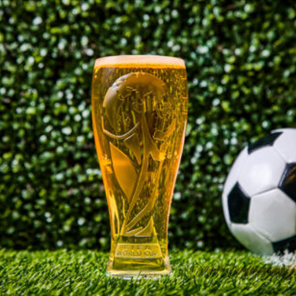 G.E.T. FIFA World Cup Trophy Pilsner, 16 oz. - Case of 24 image 2