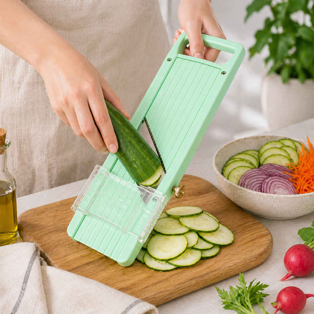 Vollum 3-Blade Mandoline Slicer image 2