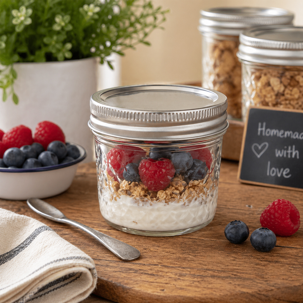 Ball Quilted Crystal Mason Jar, 4 oz. - Case of 12 image 2