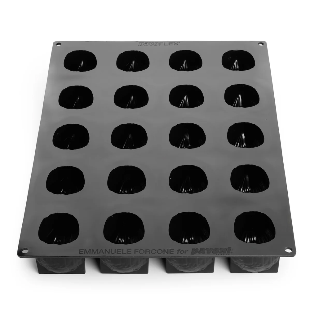 Pavoni Pavoflex PX43137 Hazelnut Silicone Mold, 20 Cavities image 3