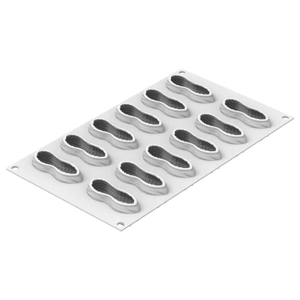 Silikomart ARACHIDE 30 Silicone Peanut Mold, 12 Cavities image 2