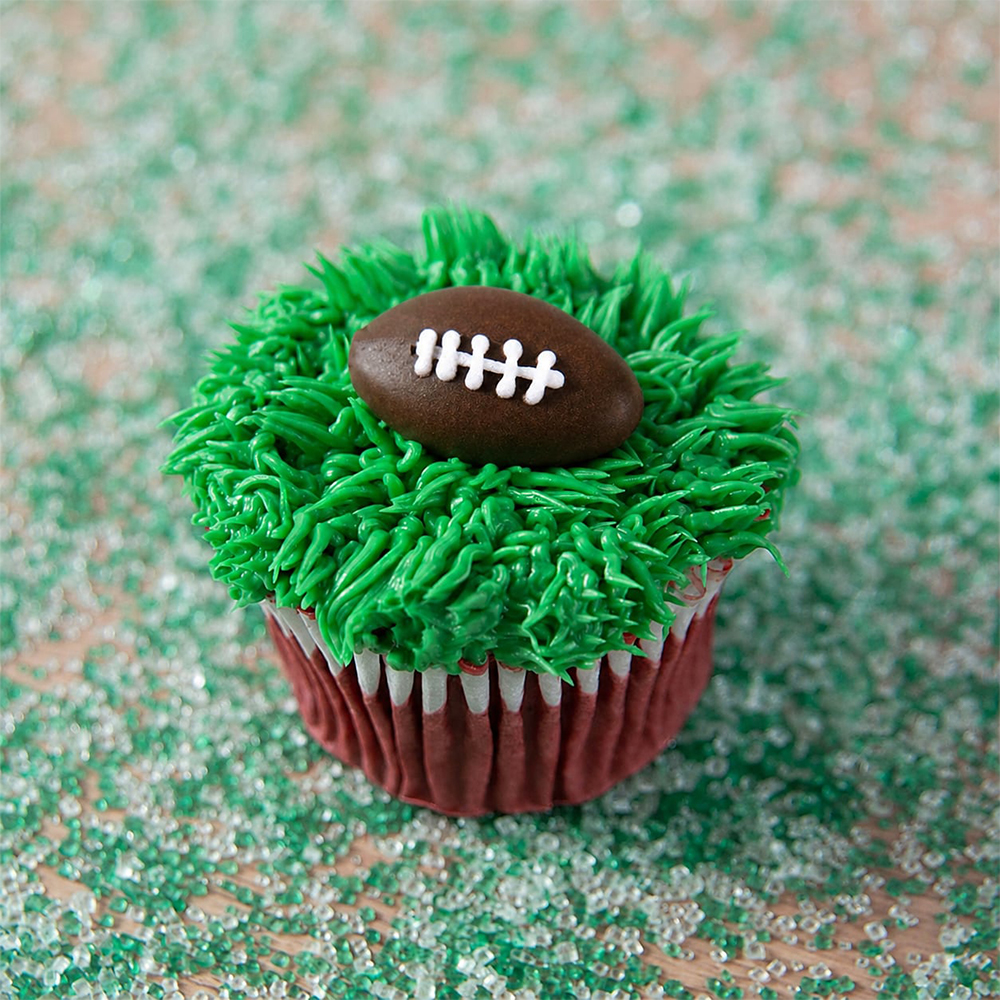 O'Creme Football Royal Icing Decorations, Set of 36 image 2