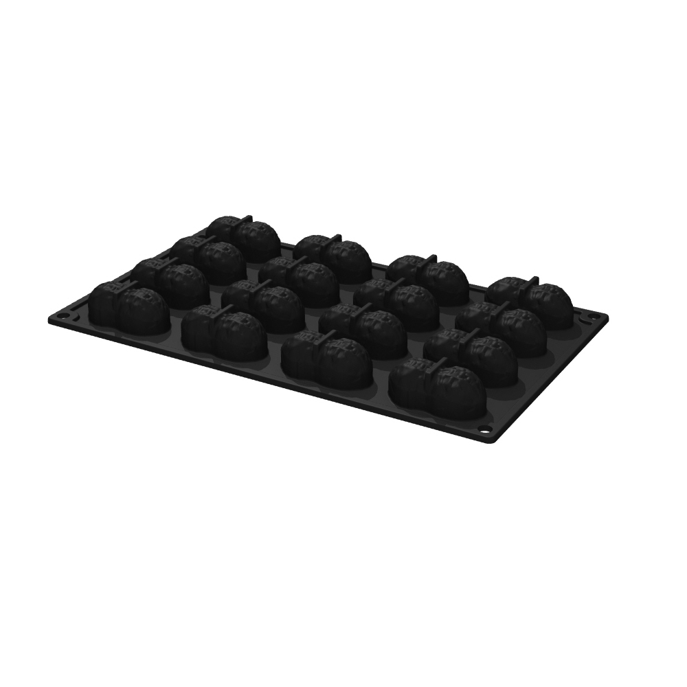 Pavoni Pavoflex PX3230 Mini Peanut Silicone Mold, 16 Cavities image 2