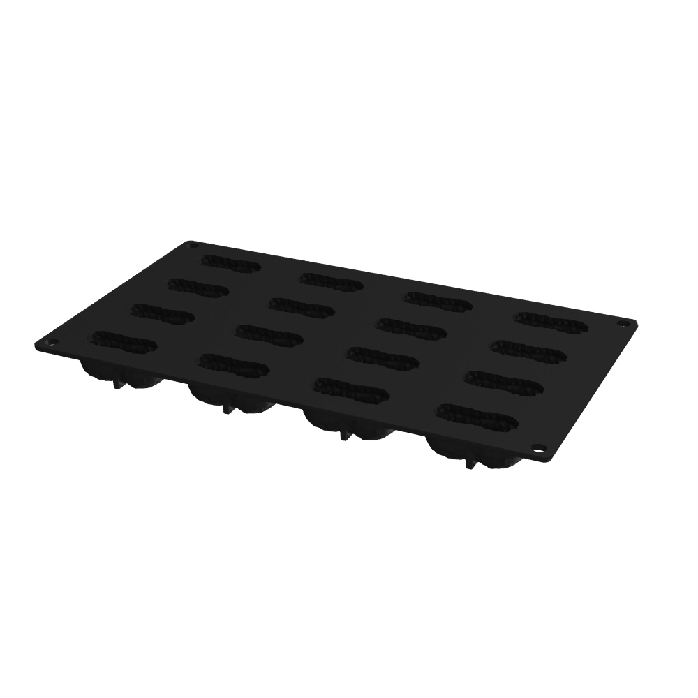 Pavoni Pavoflex PX3230 Mini Peanut Silicone Mold, 16 Cavities image 3